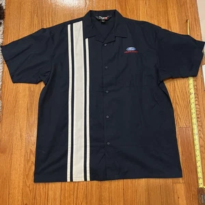 Vintage Ford Racing TMR Pit Crew Shirt Sz XL Y2K - Picture 1 of 5