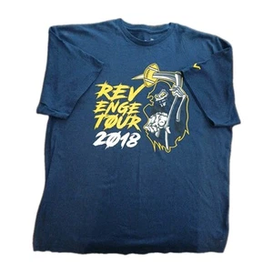 Valiant Adult 2- XL Michigan Football Revenge Tour 2018 T-Shirt W/Graphic Reaper - Picture 1 of 4