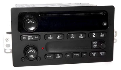2005-2009 GMC Envoy Sierra 1500 2500 AM FM Radio Single Disc CD Player 15850275 — 第 1/4 张图片