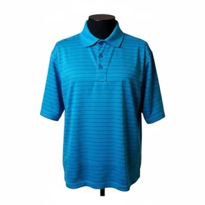 Polo da golf Calloway manica corta blu taglia grande - Foto 1 di 10