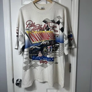 Vintage Dale Earnhardt NASCAR All Over Print The Intimidator T Shirt 2x Xxl - Picture 1 of 9