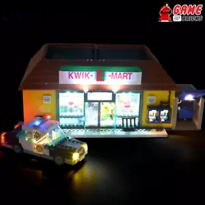 LED Licht Kit für Kwik-E-Mart - Kompatibel mit LEGO® 71016 Set - Bild 1 von 10