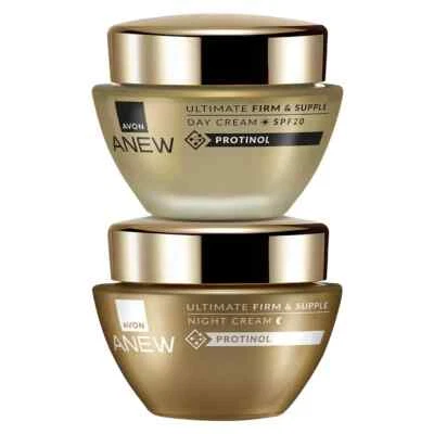AVON Anew Anew Ultimate Firm & Supple Duo , Day & Night Cream SET ! 1.7 fl oz ea - Image 1 of 4