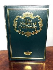 New Studio Designs - The History Of Our Family; genealogy crafts hardcover book - Picture 1 of 3