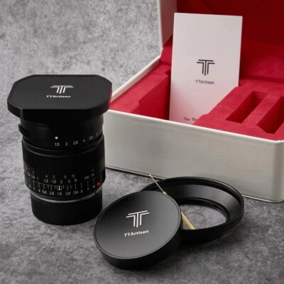 Lente gran angular de fama completa TTArtisan 21 mm F1.5 para cámaras Leica M Sony con montura E Foto 1 de 4