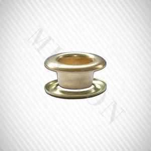 Micron #00 (11/64") Brass Self-Piercing Grommets & Washers, 500 Pcs Set/Bag - Picture 1 of 1
