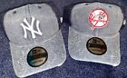 New York Yankees Top Hat, NY Logo Tonal Washed Mesh Back New Era Snapback Hat