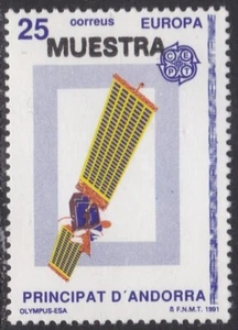 Specimen, Sp. Andorra Sc212 Europa, Olympus-1 Satellite, Space - Picture 1 of 1