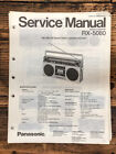 Panasonic RX-5080 Radio / Boombox  Service Manual *Original*