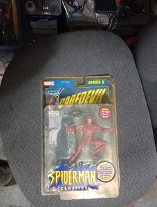 2001 Toy Biz Marvel Spider-Man Classics 6” Daredevil Series II W/Comic Book New! - Picture 1 of 6