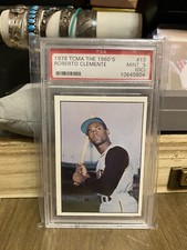 1978 TCMA The 1960's I - Green Back #1978-0013 Roberto Clemente