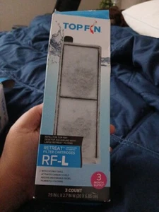 1pack, Top Fin Retreat RF-L 3 Fish Tank Filters(2Count ) 3 Month Supply  - Picture 1 of 3