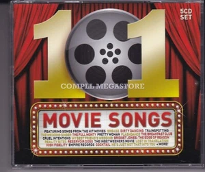 101 MOVIE SONGS - 5CD SET (AUS) IRENE CARA STARSHIP ROXETTE LENNY KRAVITZ DURAN - Picture 1 of 2