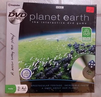 Imagination BBC Planet Earth Interactive DVD Game Sealed Educational Nature  - Image 1 of 4