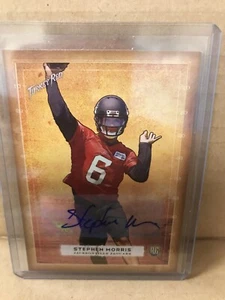 2014 Topps Türkei rot Stephen Morris Autogramm Jaguars - Bild 1 von 2