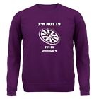 19Th Birthday Darts Funny 19 Year Old Dart   Adult Hoodie  Sweater   Funny