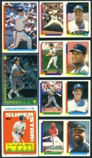 Cal Ripken #5-240/50 Rickey Henderson 1990 Topps sticker