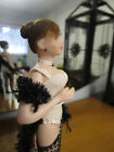 Miniature Dollhouse Doll 5.5" Parker Levi Artist's Doll Lady Doll - Fishnet Stoc