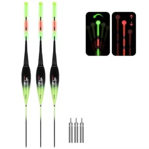 LED Electronic Fishing Floats Gravity Sensor Nanofloat New Luminous Float - Picture 1 of 17