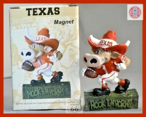 TEXAS LONGHORNS BEVO FOOTBALL BASKETBALL 3D MAGNET GREAT GIFT RARE NEW Cover