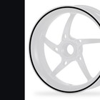 NEW! Felgenrandaufkleber Felgenaufkleber Auto&Motorrad Felgen Streifen Ringe F24