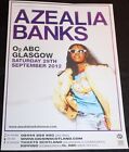 Azealia+Banks+Poster+11.5+x+16.5+in+O2+ABC+Glasgow+U.K.+Tour+Great+Condition%21