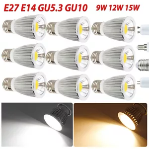 E14 E27 GU10 LED Lampe Spot Strahler 230V Warmweiß Kaltweiß Birne COB Glühbirne - Bild 1 von 16