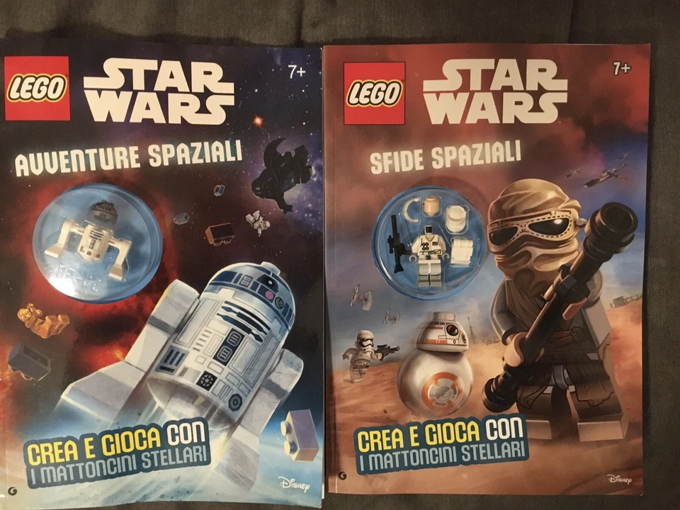 LEGO STAR WARS N.2 RIVISTE AVVENTURE SPAZIALI E SFIDE SPAZIALI CON MINIFIGURE - Immagine 1 di 1