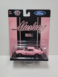 M2 Machines Mustang 1970 Ford Mustang Mach 1 428 Pink R118 24-51 NEW 2024 - Picture 1 of 3