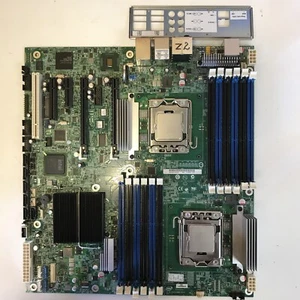 Intel S5520SC DAS50MB18C0 LGA1366 2 socket motherboard W/ 2 INTEL E5530 XEON - Picture 1 of 7