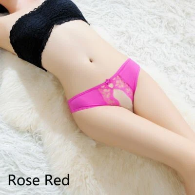 Sexy Mujeres Entrepierna Panty Encaje Tanga Tanga Lencería Ropa Interior T-back EE. UU. Foto 1 de 4