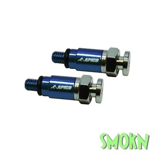 Yamaha Fork Bleeders YZ YZ-F 65 85 125 250 450 Apico Air Bleed Valves Alloy Blue - Picture 1 of 3