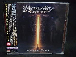 RHAPSODY OF FIRE Legendary Years + 1 JAPAN CD Thundercross Sour Whine Teodasia - Picture 1 of 2