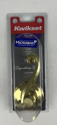 Kwikset Left-Handed One-Sided Dummy Door Handle 788LL LH 3C Lido - Image 1 of 3