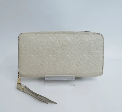 Cartera Larga LOUIS VUITTON Monograma Empreinte Cremallera Alrededor Cremallera F#46519 Foto 1 de 4