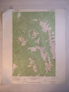 Azurite Peak Quadrangle Washington 1969 USGS Topographical Map Department Of Int - Bild 1 von 13