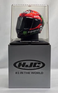 2023 Fabio Quartararo HJC Helmets Monster Energy MotoGP Replica Mini Helmet - Picture 1 of 13