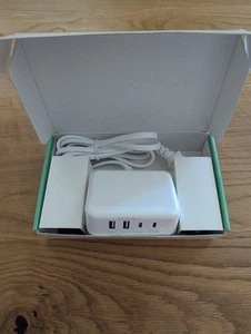 Porta USB-C e porta USB-A stazione di ricarica USB C multiporta GaN Tech 4 porte - Foto 1 di 4