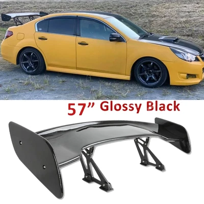 Glossy Black 57" Rear Spoiler Wing Truck GT-Style For Subaru Legacy 2010-2023 Foto 1 de 4