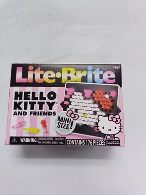 Lite Brite Mini Sanrio Hello Kitty & Friends Super Bright HD 176 Pieces - Image 1 of 4