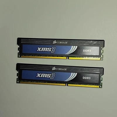 Corsair XMS3 DDR3 1600MHz 4GB (2x2GB) Dual Channel Desktop Memory RAM - Image 1 of 2