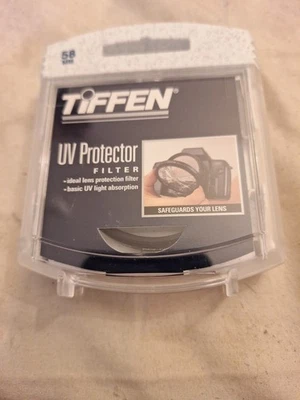Tiffen UV Protector Lens Filter 58 mm Unused Open Box ! - Image 1 of 3