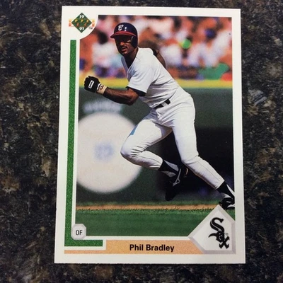 1991 Upper Deck - Phil Bradley #641 - Image 1 of 2