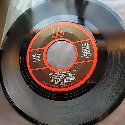 Mitch Ryder And The Detroit Wheels Devil With A Blue Dress On Good Golly 45 PA - Image 1 of 2