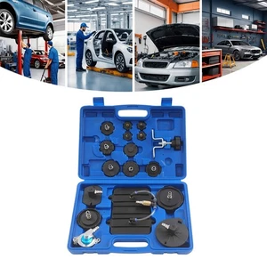 Cylinder Bleeder Kit, Brake Fluid Pressure Bleeder Kit with 12 Adapters US - Bild 1 von 14