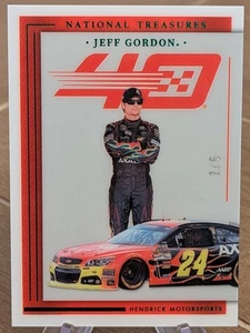 2024 National Treasures Hendrick 40th Anniversary Green SSP 2/5 Jeff Gordon - Picture 1 of 1