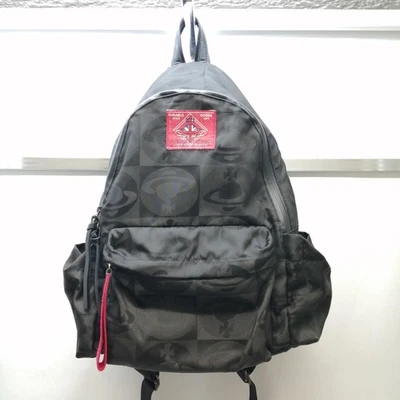 Vivienne Westwood Black Red Checker Backpack - Image 1 of 4