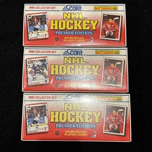 3 - 1990 Score NHL Hockey Premier Edition Factory Sealed Bilingual Collector Set - Picture 1 of 2