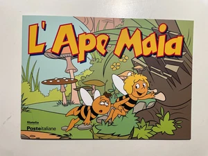 2025 Folder Filatelico L' Ape Maia con Cartolina Filatelica - Picture 1 of 5