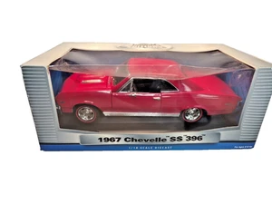 CHEVROLET 1967 CHEVELLE SS396 MOTOR MAX RED 1/18 EDITION - Picture 1 of 4
